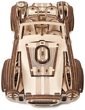 Механічний 3D-пазл Ukrainian Gears гоночний автомобіль Дріфт Кобра, 370 ел. (70161) - Pampik - 4