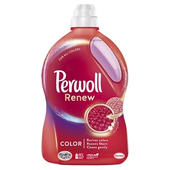 Засіб для делікатного прання кольорових речей Perwoll Renew, 2,970 л - Pampik
