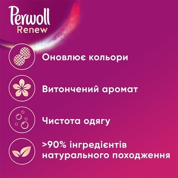Засіб для делікатного прання Perwoll Renew Відновлення та Аромат, 1,980 л - Pampik - 5