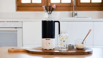 Уценка. Миксер-подогреватель напитков для детей Beaba Milk Prep, синий (911693) - Pampik - 23