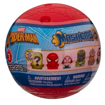 Игрушка-сюрприз в шаре Mash'ems Человек Паук, в ассортименте (51786) - Pampik