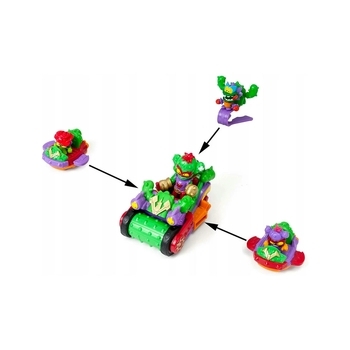 Ігровий набір SuperThings Kazoom Kids S1 Спайк-Роллер Кактус (PSTSP514IN00) - Pampik - 5