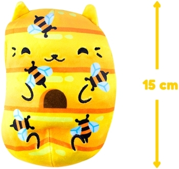 М'яка іграшка Cats vs Pickles Chonk gold Котики та огірочки, 15 см, в асортименті (V1094-18) - Pampik - 2