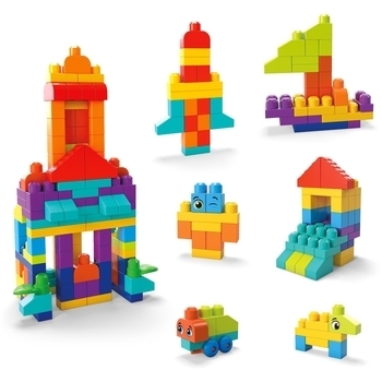 Великий конструктор Mega Bloks, у мішку, 150 деталей (HHM96) - Pampik - 2