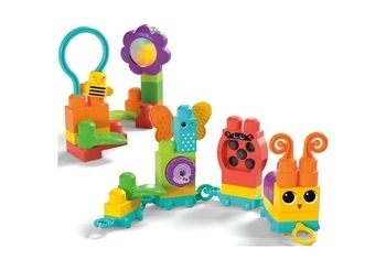 Конструктор Mega Bloks Гусениця, 30 деталей (HKN44) - Pampik - 3