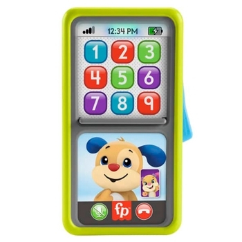 Інтерактивний навчальний смартфон Fisher-Price 2-в-1 з технологією Smart Stages, укр./лит./лат./ест./рос./англ. мови (HNL46) - Pampik