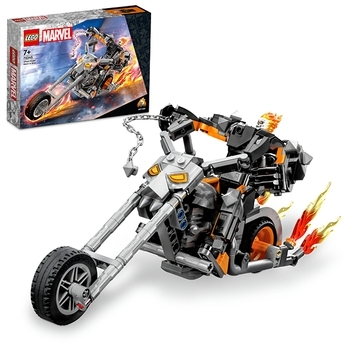 Конструктор LEGO Super Heroes Примарний Вершник: робот та мотоцикл, 264 деталей (76245) - Pampik - 3
