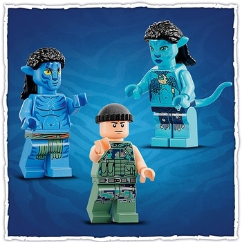 Конструктор LEGO Avatar Паякан, Тулкун та Костюм краба, 761 деталь (75579) - Pampik - 4