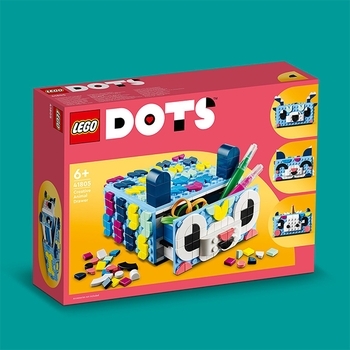 Конструктор LEGO DOTS Креативный ящик "Животные", 643 деталей (41805) - Pampik - 3