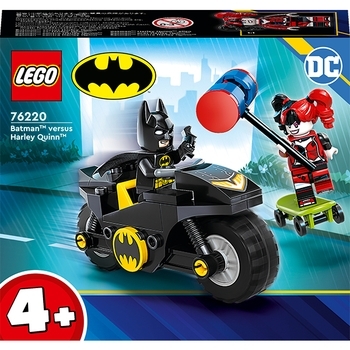 Конструктор LEGO DC Бетмен проти Харлі Квін, 42 деталі (76220) - Pampik