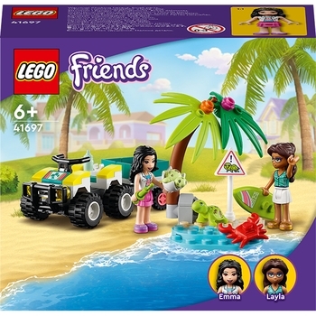 Конструктор LEGO Friends Автомобіль захисту черепах, 90 елементів (41697) - Pampik