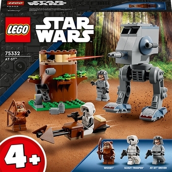 Конструктор LEGO Star Wars AT-ST, 87 деталей (75332) - Pampik