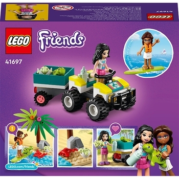 Конструктор LEGO Friends Автомобіль захисту черепах, 90 елементів (41697) - Pampik - 2
