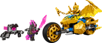 Конструктор LEGO Ninjago Мотоцикл золотого дракона Джея, 137 елементів (71768) - Pampik - 4