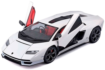Автомодель Bburago Lamborghini Countach LPI 800-4, 1:24, белый - Pampik - 2