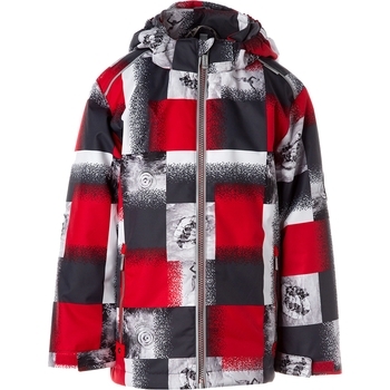 Куртка Huppa Terrel, р.116, червоний принт - Pampik