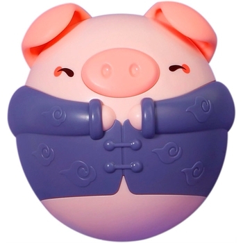 Неваляшка Beiens Порося, музичне, синє (YZ23blue) - Pampik