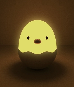 Нічник Beiens Курча музичне, блакитний (ZN05blue) - Pampik - 4