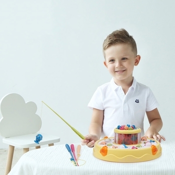 Ігровий набір Beiens Риболовля, жовтий (В503yellow) - Pampik - 10