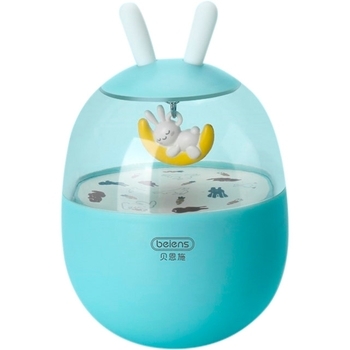 Неваляшка Beiens Зайчик на луне, музыкальный, голубой (YZ15blue) - Pampik