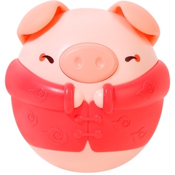 Неваляшка Beiens Порося, музичне, червоне (YZ23red) - Pampik