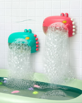 Дитячий генератор мильних бульбашок Beiens Крокодил, зелений (5515green) - Pampik - 6