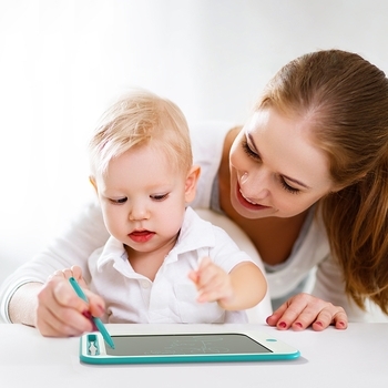 Дитячий LCD планшет для малювання Beiens 12″, зелений (ZJ17green) - Pampik - 8