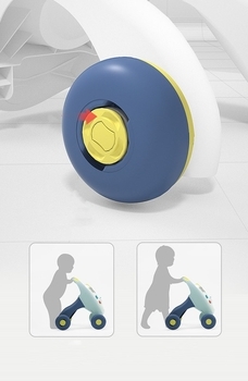 Ходунки-каталка Beiens игровой развивающий центр, голубой (TC03blue) - Pampik - 3