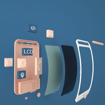 Детский LCD планшет для рисования Beiens 10″, голубой (ZJ16blue) - Pampik - 8