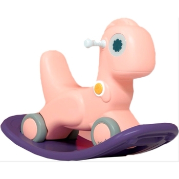 Гойдалка-беговел Beiens Коник, рожевий (SQYM6016pink) - Pampik