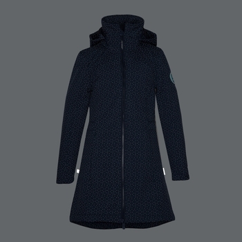 Пальто для девочек Huppa Ava, р.158, темно-синий - Pampik - 5