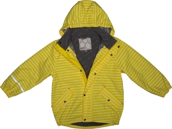 Куртка-дощовик Huppa Jackie, р.128, жовтий - Pampik - 2