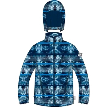 Куртка мужская Huppa Softshell Jamie 1, р.S, синий с принтом/темно-синий - Pampik