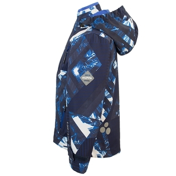 Жакет Huppa Sotfshell Jamie, р.122, темно-синий с принтом - Pampik - 4