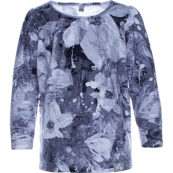 Футболка з довгим рукавом Huppa Jamena, р.152, світло-сірий з принтом - Pampik