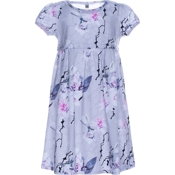 Платье Huppa Meril, р.140, белый с принтом - Pampik