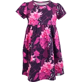 Платье Huppa Meril, р.104, бордовый с принтом - Pampik