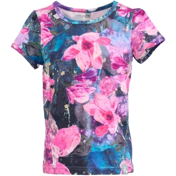 Футболка Huppa Jadena, р.140, ліловий з принтом. - Pampik