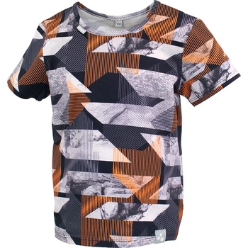 Футболка Huppa Jeidel, р.146, черный с принтом - Pampik