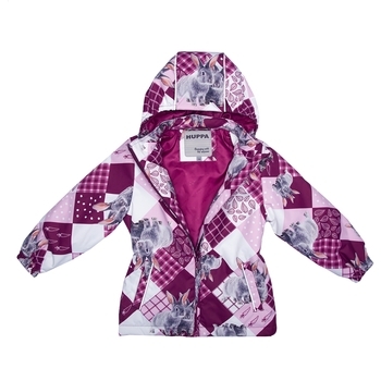 Комплект Huppa Yonne, р.116, бордовый принт/бордо - Pampik - 4