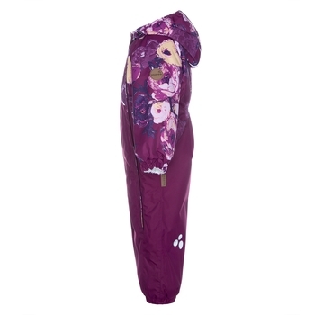 Комбінезон Huppa Golden, р.86, бордовий з принтом/бордовий - Pampik - 2