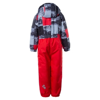 Комбінезон Huppa Chris 1, р.110, червоний з принтом/червоний - Pampik - 2