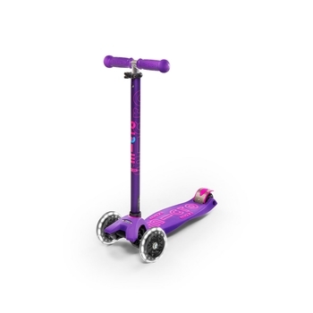 Самокат Micro Maxi Deluxe, фиолетовый (MMD025) - Pampik - 2
