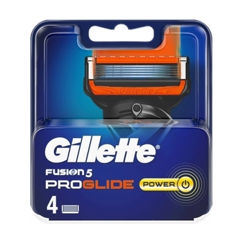 Змінні картриджі для гоління Gillette Fusion ProGlide Power, 4 шт. - Pampik