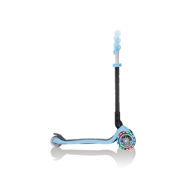Самокат Globber Go UP Foldable Plus Lights, пастельно-синій (743-200) - Pampik - 8