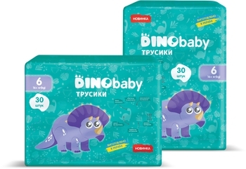 Підгузки-трусики DinoBaby 6 (16+ кг), 30 шт. - Pampik - 2