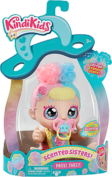 Лялька Kindi Kids Маленька сестричка Пастел Світс (50187) - Pampik - 4
