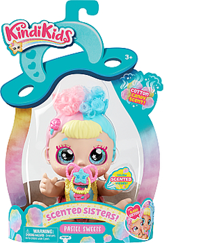Лялька Kindi Kids Маленька сестричка Пастел Світс (50187) - Pampik - 2