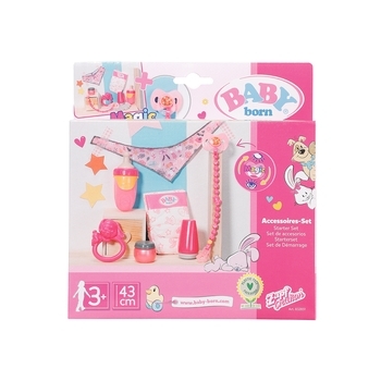 Набор аксессуаров Zapf для куклы Baby Born Нежная забота с волшебной пустышкой (832851) - Pampik - 6
