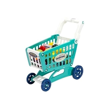 Візочок для покупок у супермаркеті Beiens, зелений (M890green) - Pampik